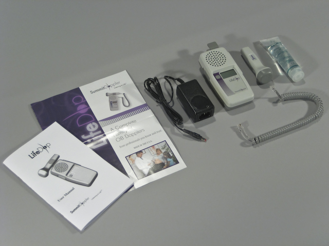 LifeDop handheld obstetrical and cardiovascular Dopplers